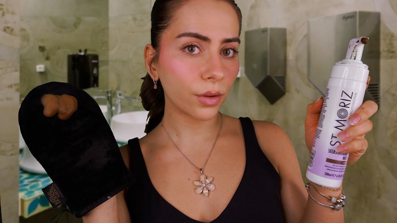 ASMR 10€ Glow-Up auf dem Schulklo