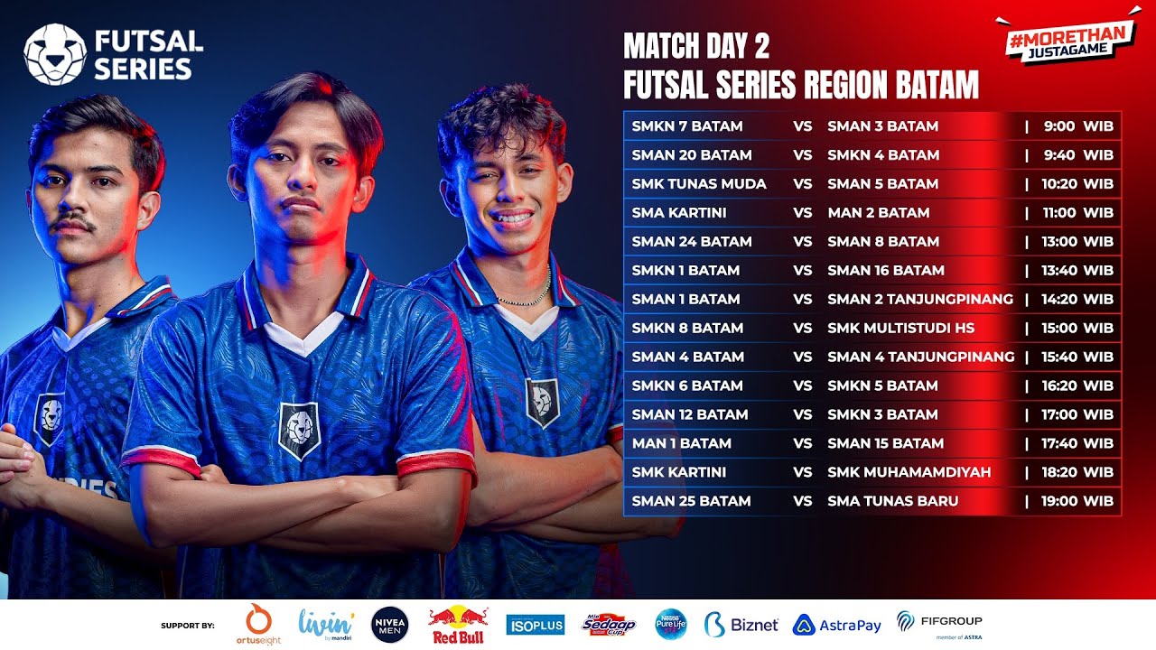 Futsal Series Batam Tahun 2024 | Match 29 | SMAN 25 Batam vs SMA Tunas Baru
