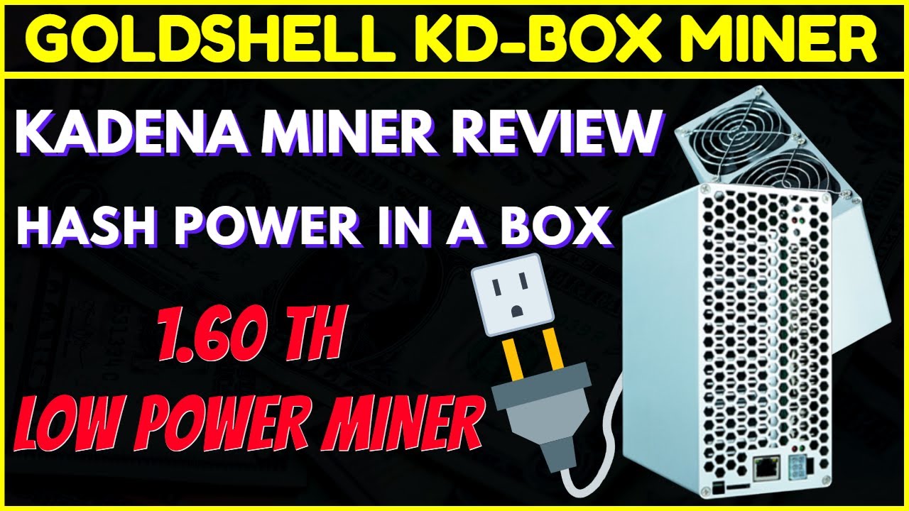 ✅ Goldshell KD BOX MINER REVIEW | A Low Power Asic Mining Rig