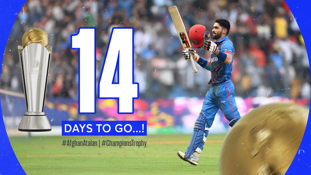 Ibrahim Zadran's Impressive 80-run knock against Pakistan | 14 Days to the Champions Trophy | ACB