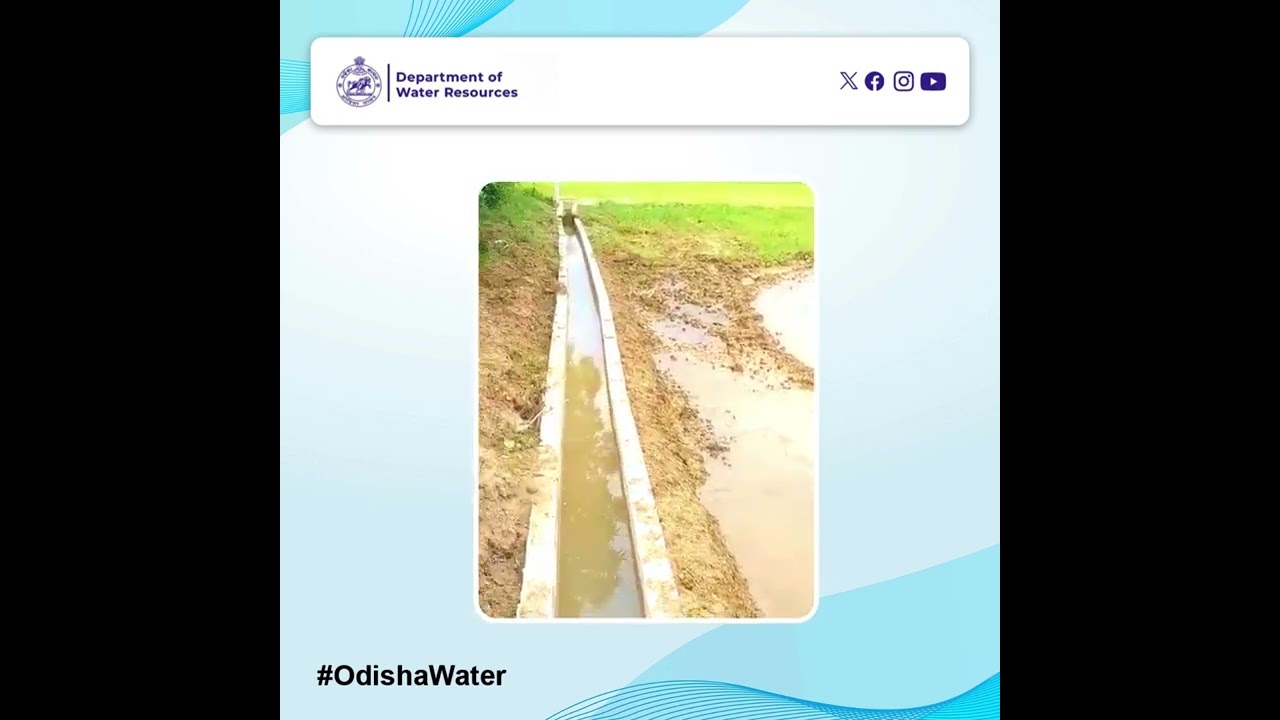 #FieldChannel Work! #BalangirDistrict. #CAD #odishawater #waterconservation #watersecurity #water