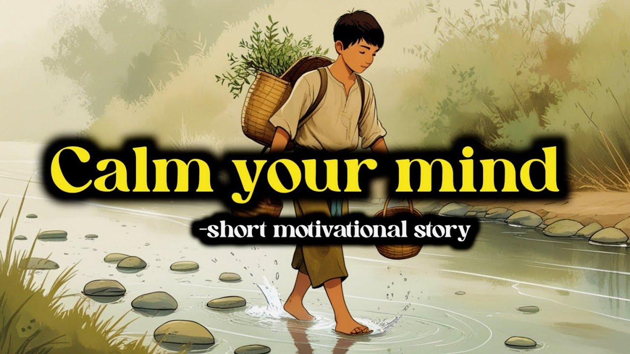 Calm your mind - a powerful motivational story for your life