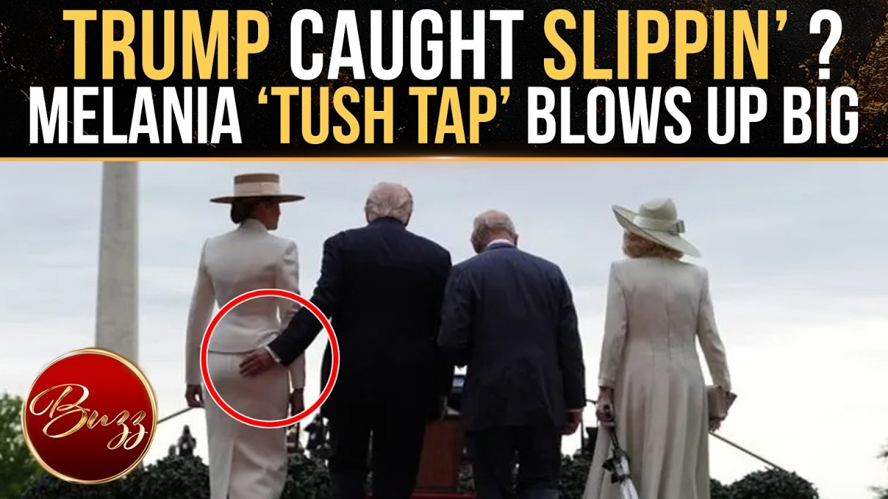 Trump&rsquo;s WILD MOMENT Caught On Cam; Melania 'LOVE TAP' Has Internet Losing It