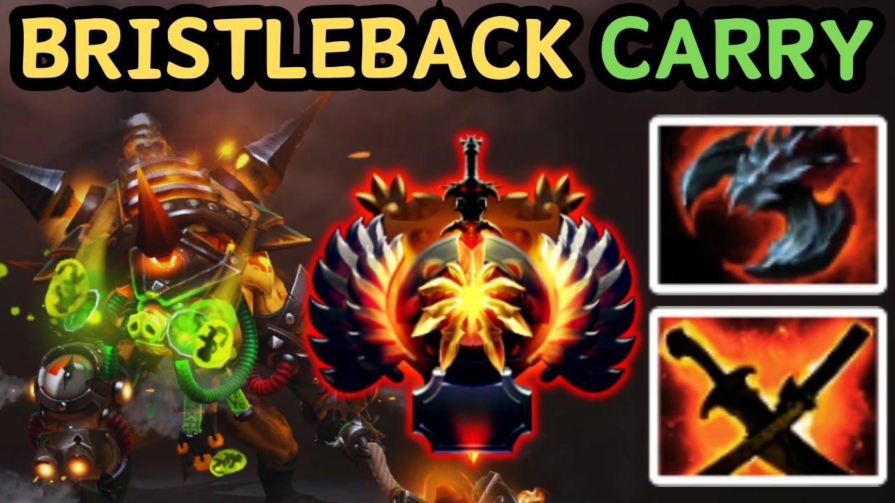 🔥 ABSOLUTE BEAST — 1200 XPM BRISTLEBACK CARRY | DOTA 2 🔥