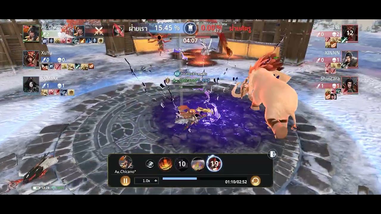 Dynasty legends 2 : 3-3 ลกซุน จู้หรง เกียงอุย