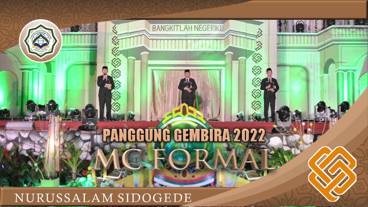 MC Formal Panggung Gembira 2022