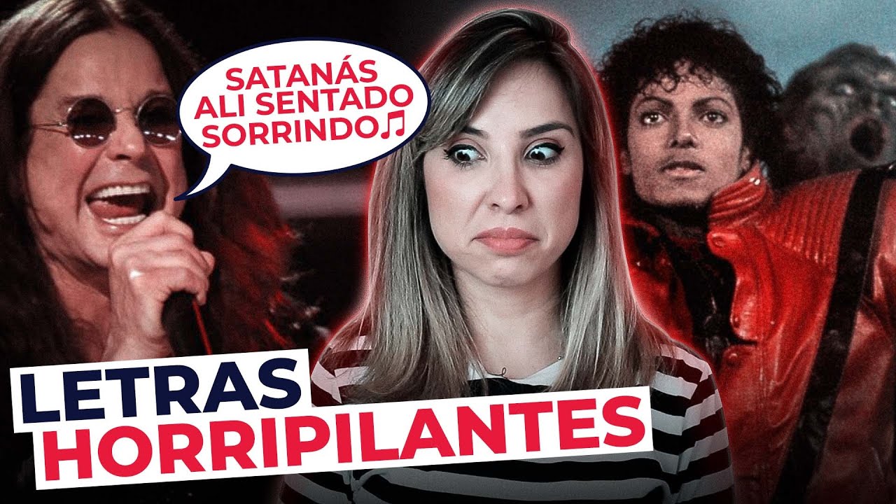5 LETRAS TERRIVELMENTE ASSUSTADORAS 👹 | Inglês com Música