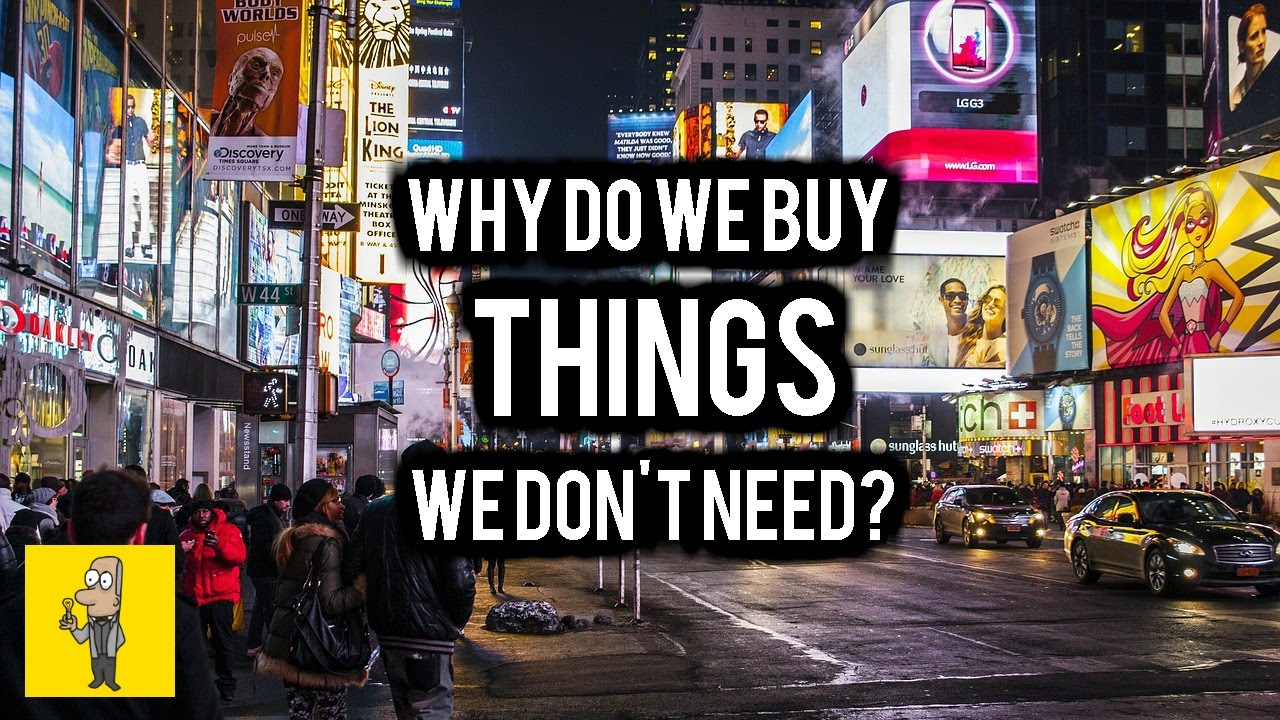 Why do we buy things we don't need? | Adverts & Theodor Adorno
