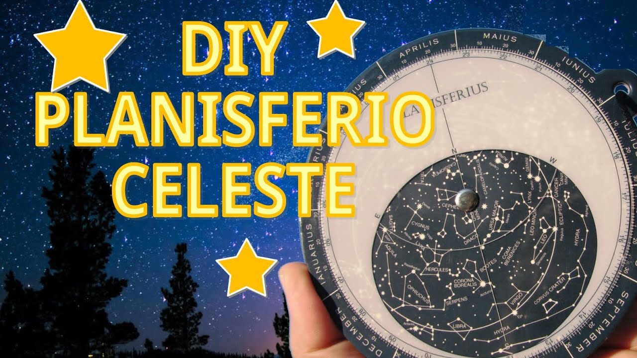 DIY PLANISFERIO CELESTE (Cómo hacerlo y utilizarlo) #jugaprendiendocontenderetekids