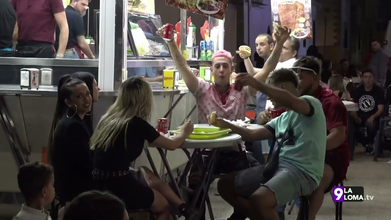 Feria de Begíjar 2022 · Ambiente ferial de noche