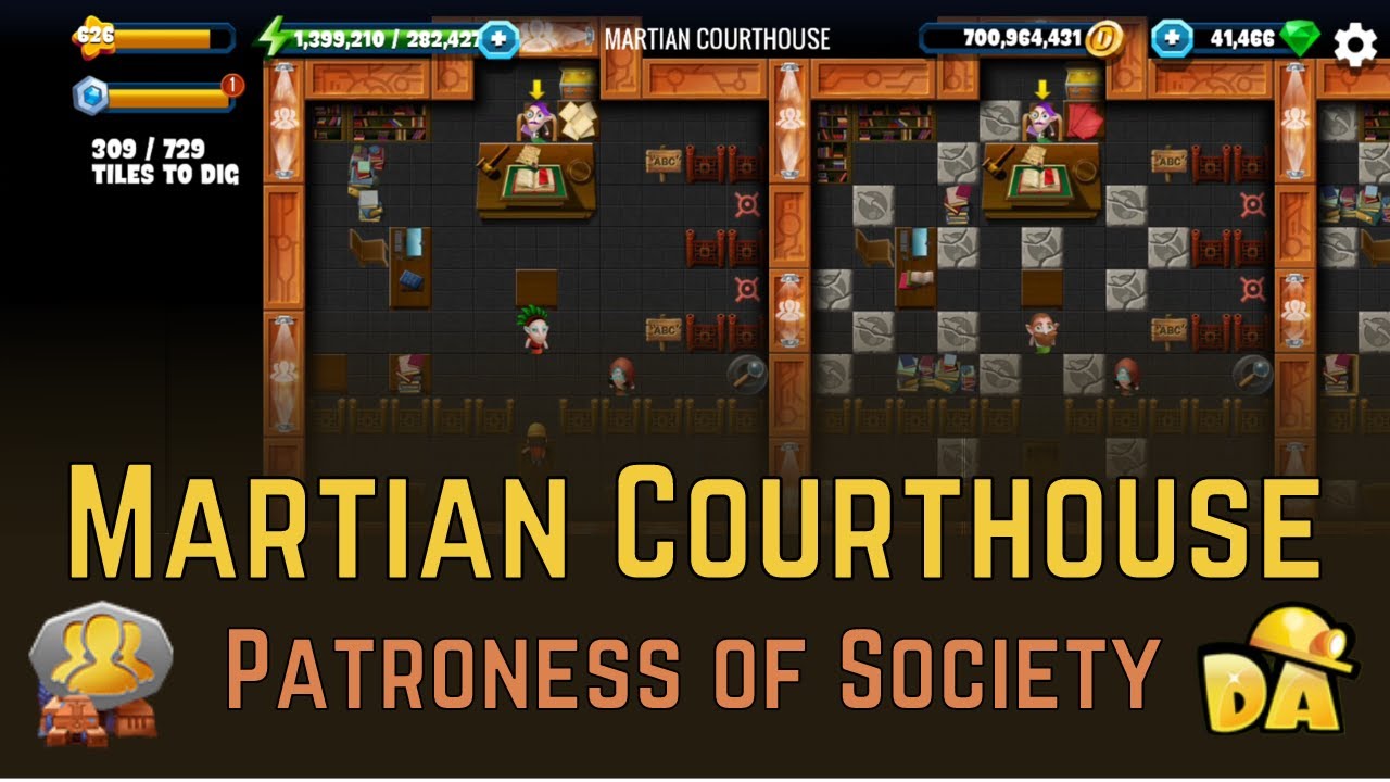 Martian Courthouse - #16 Patroness of Society - Diggy's Adventure