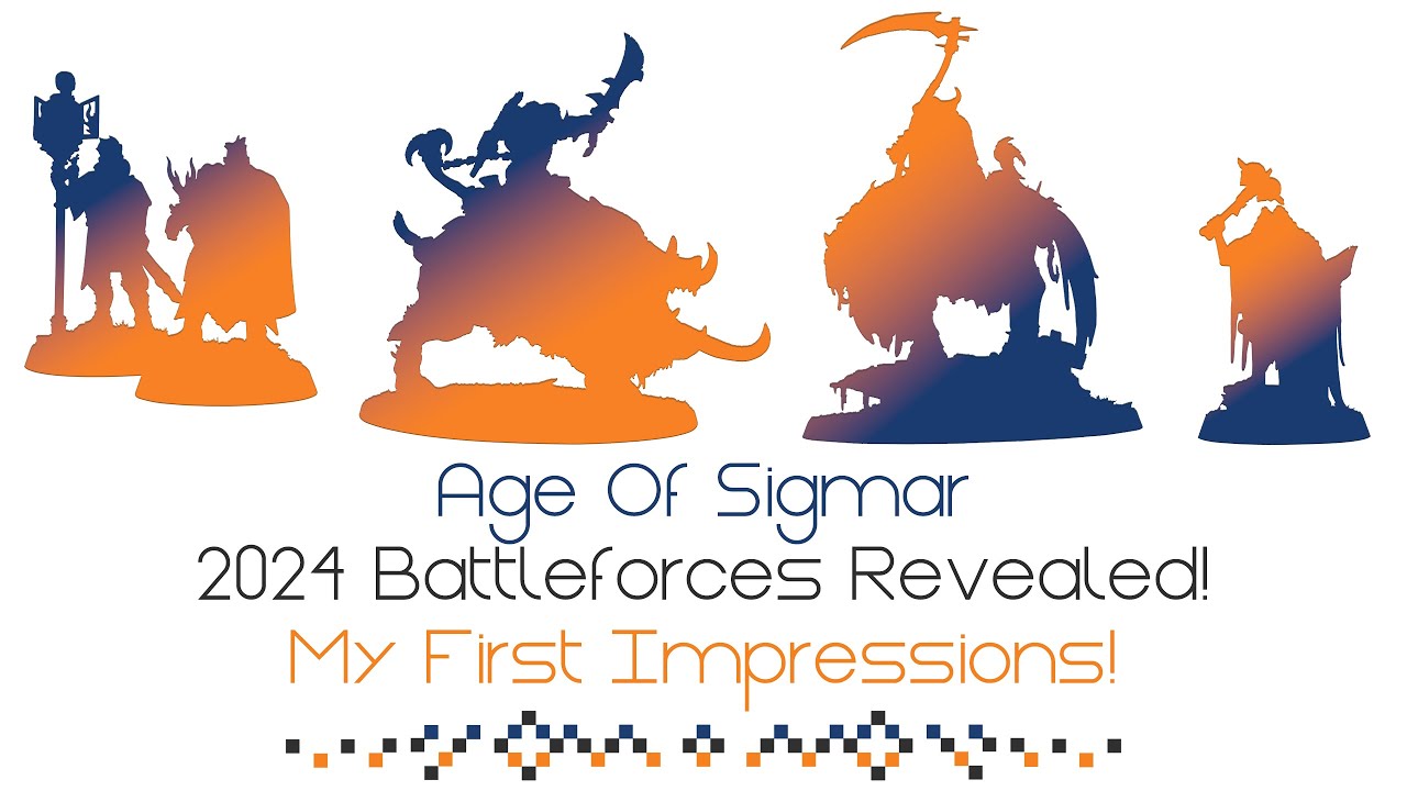 Age Of Sigmar 2024 Battleforces Revealed! | My First Impressions!