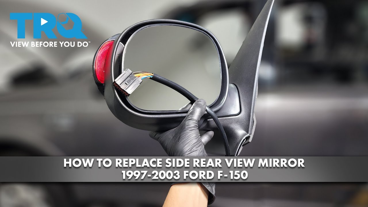How to Replace Side Rear View Mirror 1997-2003 Ford F-150