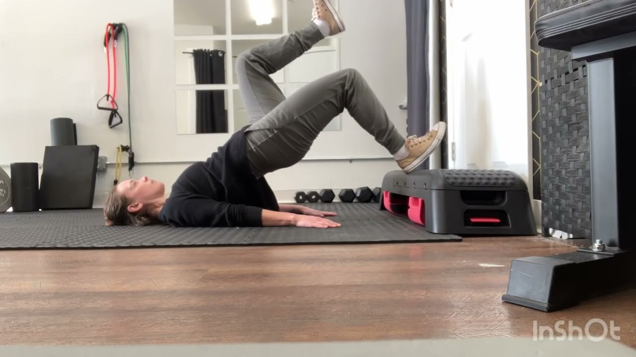 Single Leg Elevated Glute Bridge
