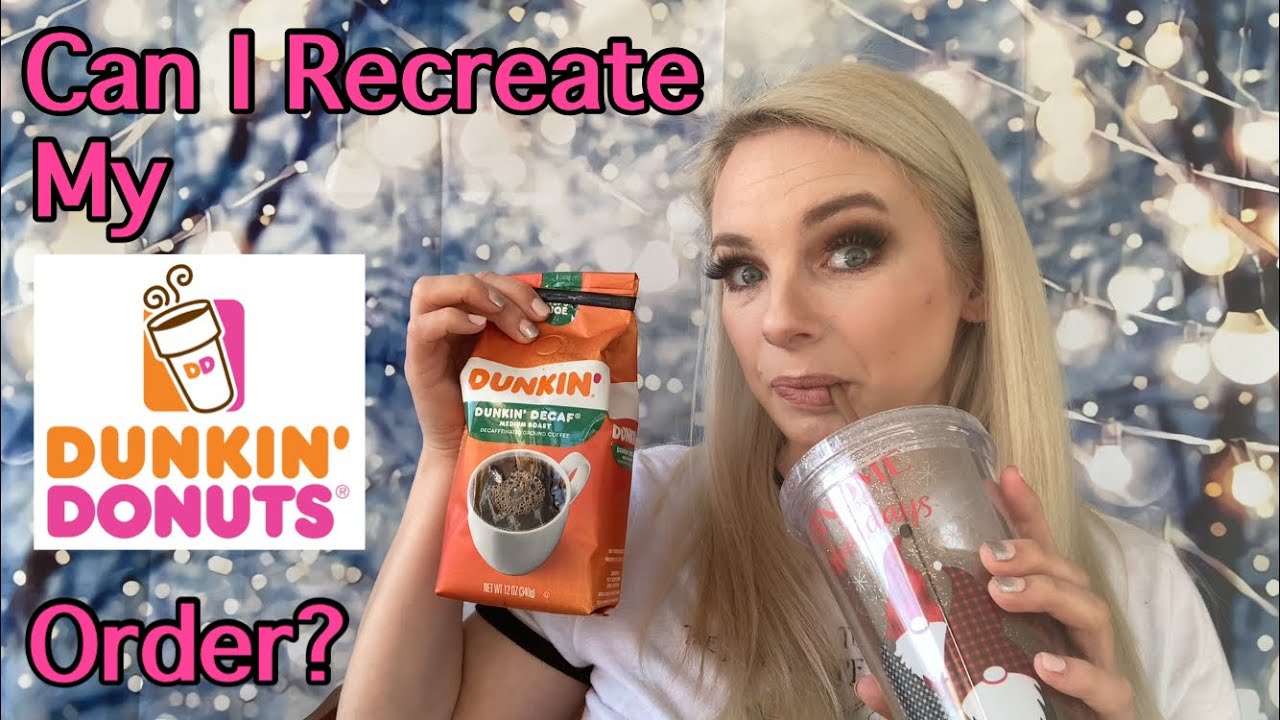 Recreating Dunkin Donuts Iced Coffee At Home