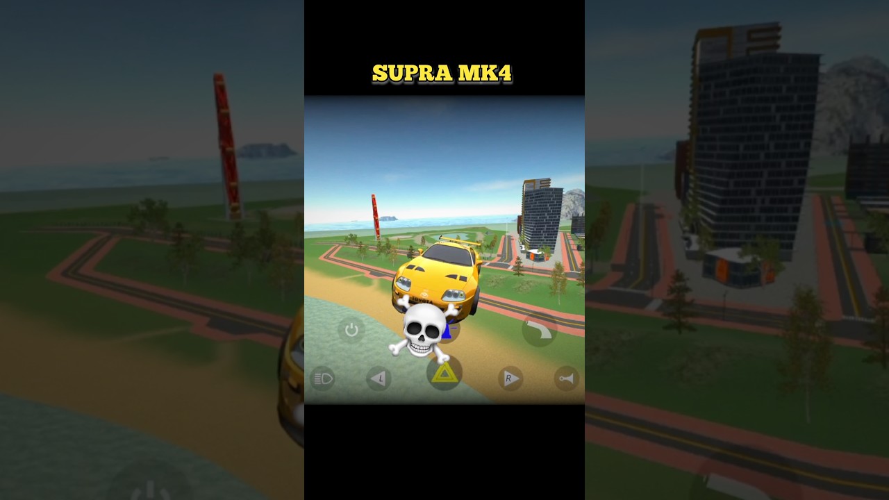 Supra Spotted 🥭 Jump River Car Simulator 2 New Update #shorts #supra #trollface #sigma #troll #edit