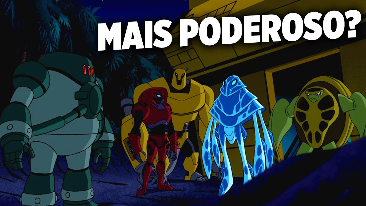 BEN 10: QUAL ALIEN DE ANDRÔMEDA É O MAIS PODEROSO?