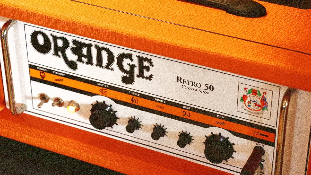 Orange Retro 50: Handwired British Crunch From The @Orange Amps Custom Shop! 🍊