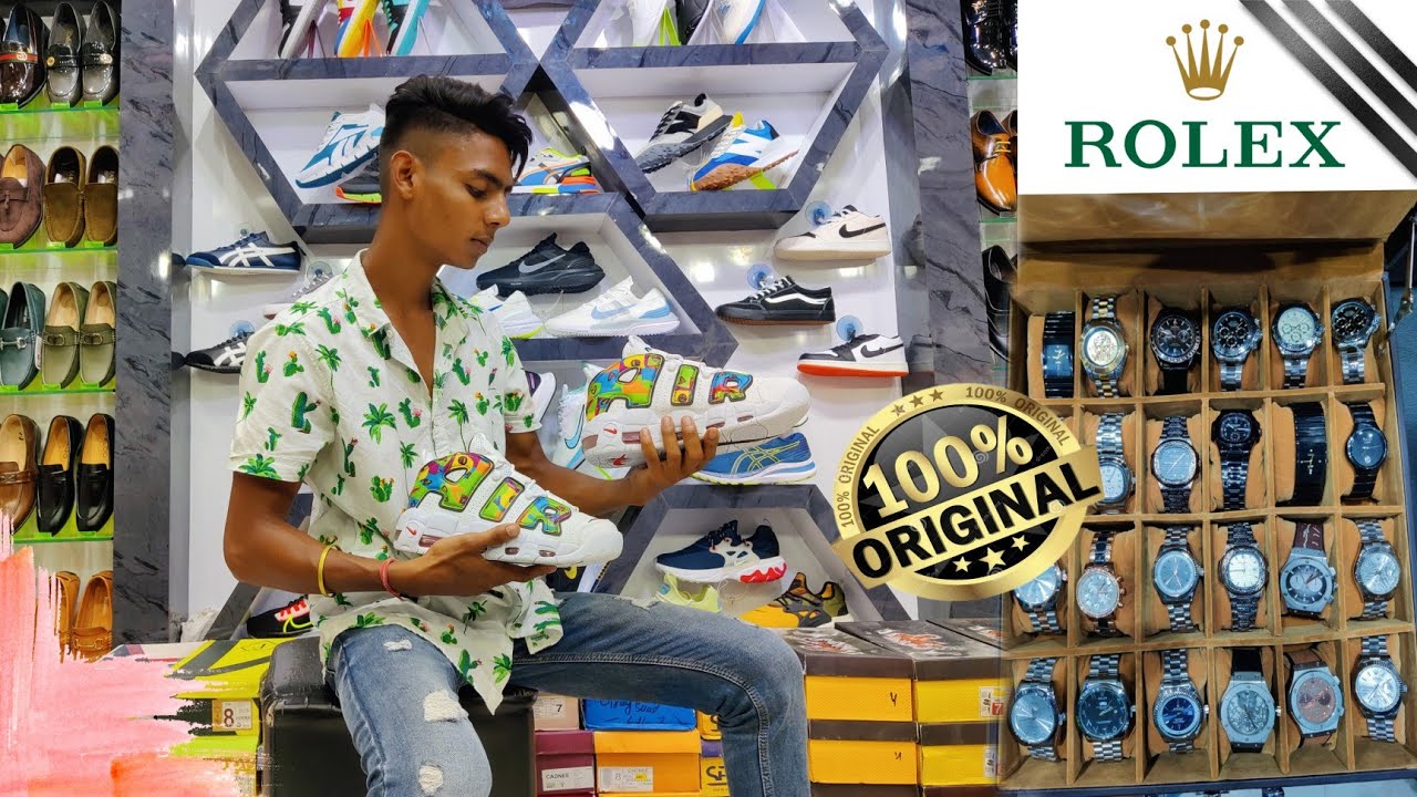 7A quality Shoes 👟 and Branded Watches⌚😱 ||#jharkhand #jamshedpur #mrduker