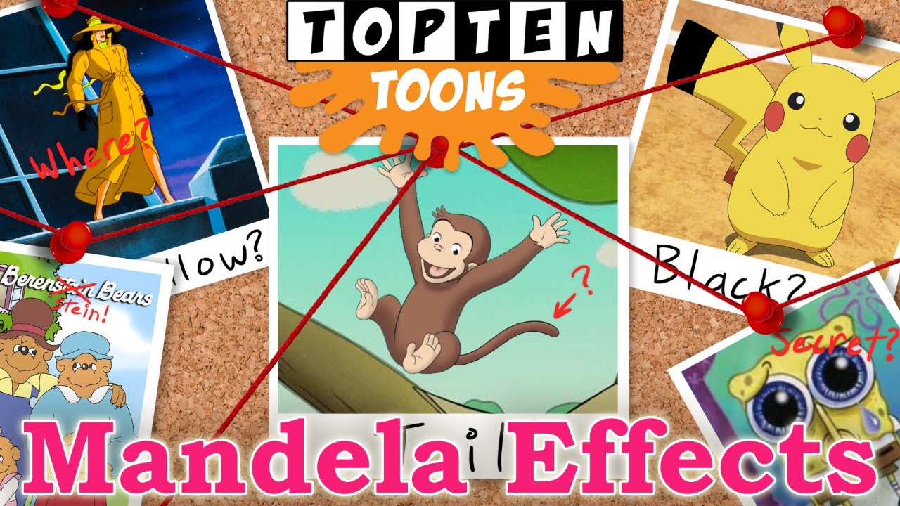 Top 10 Cartoon Mandela Effects