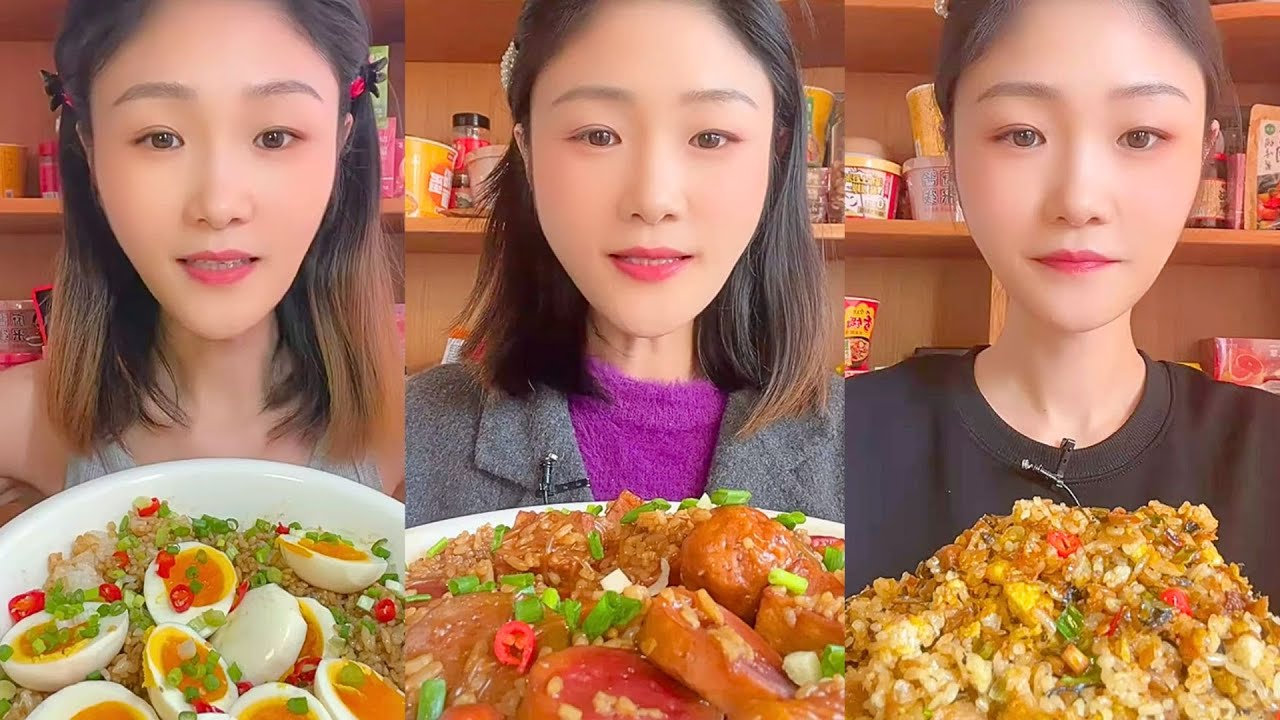1 Hour ASMR Mukbang | Satisfying Eating Sounds for Sleep, Relaxation & Study #1134