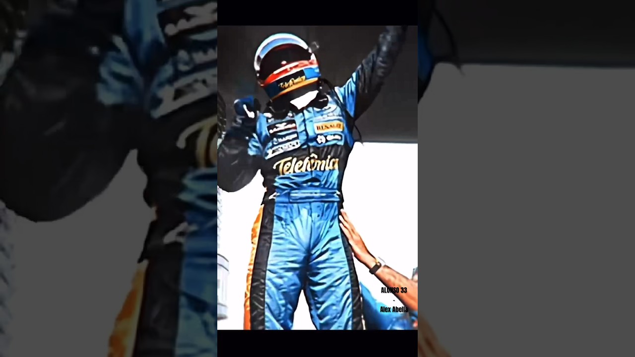 ALONSO 33 by Alex Abella. 🏎️💨 “Nano no sabe de rendiciones” 🎸 