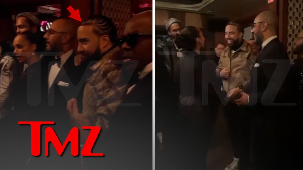 French Montana Parties With Alicia Keys After World Cup Match In NYC | TMZ