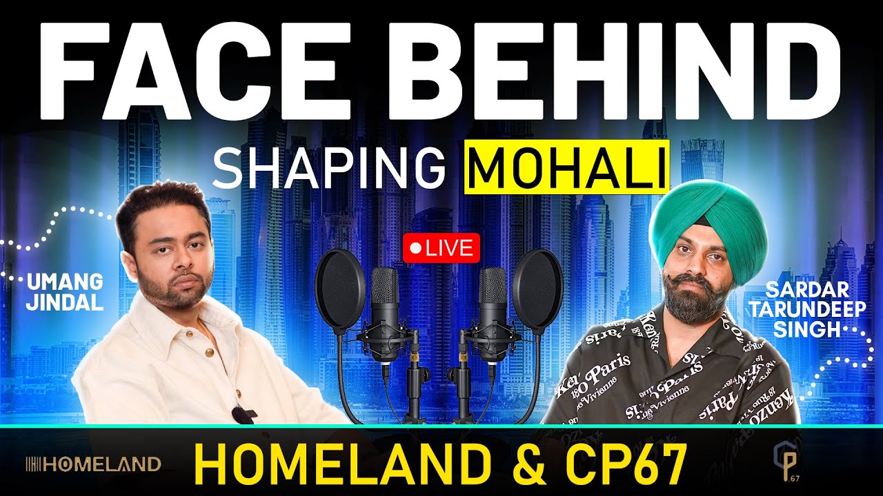 Umang Jindal, CEO of Homeland Group—THE FACE BEHIND MOHALI'S TRANSFORMATION.