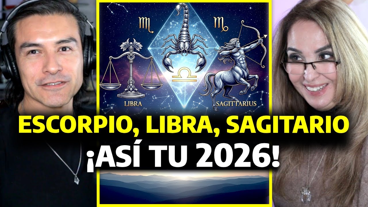 LIBRA, ESCORPIO, SAGITARIO en el 2026 | Mes por Mes por SIGNO