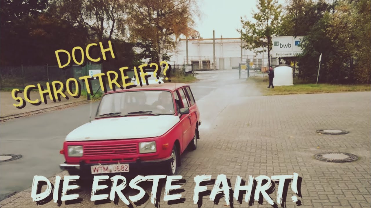 Jetzt fällt er auseinander… ERSTE Probefahrt seit 1998! | Wartburg 353 Tourist