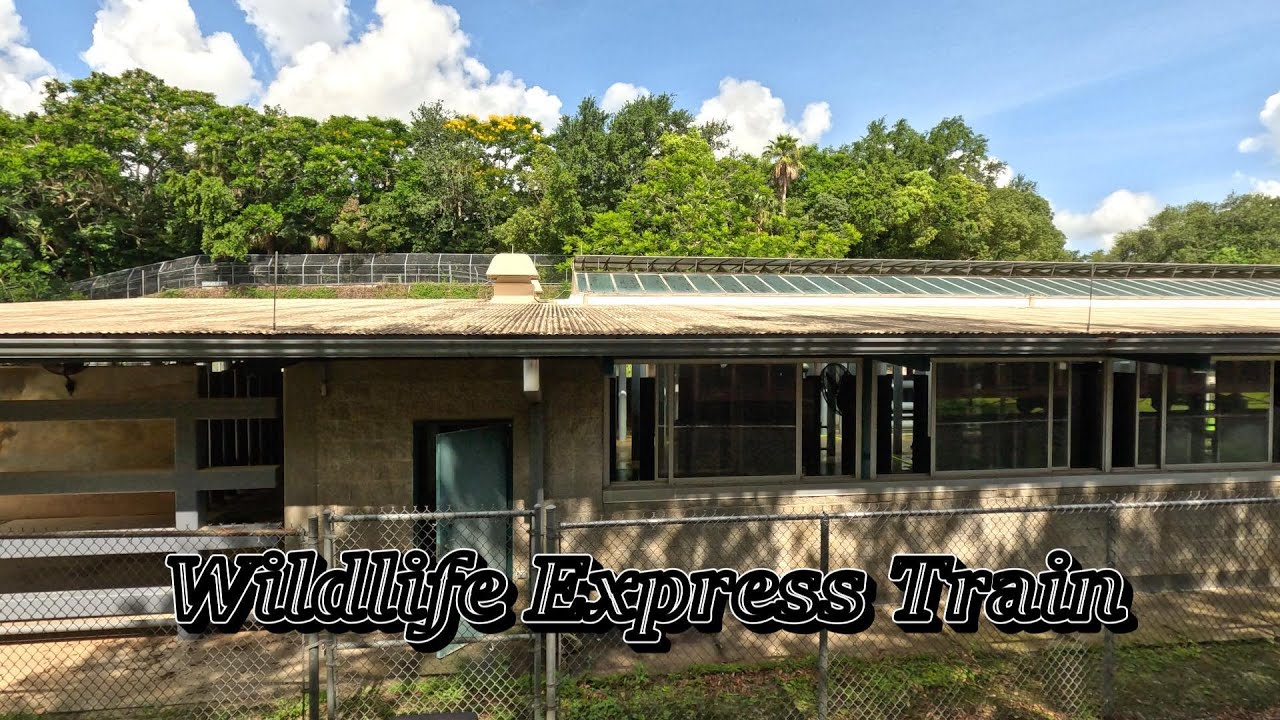 Full Wildlife Express Train Tour Animal Kingdom Backstage Trails