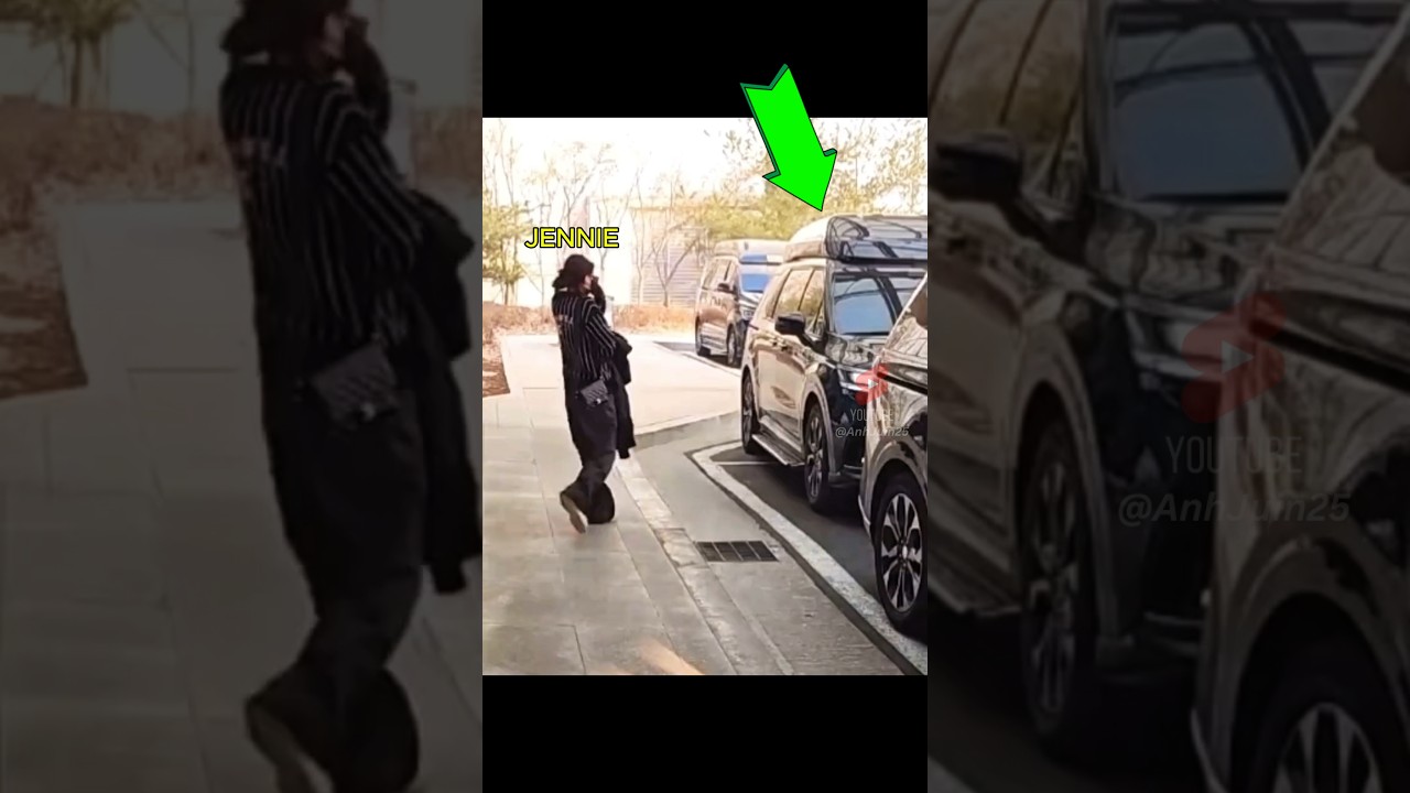 That Moment Jennie Got Confused by Lisa&rsquo;s Car🤣 #blackpink #jennie #lisa