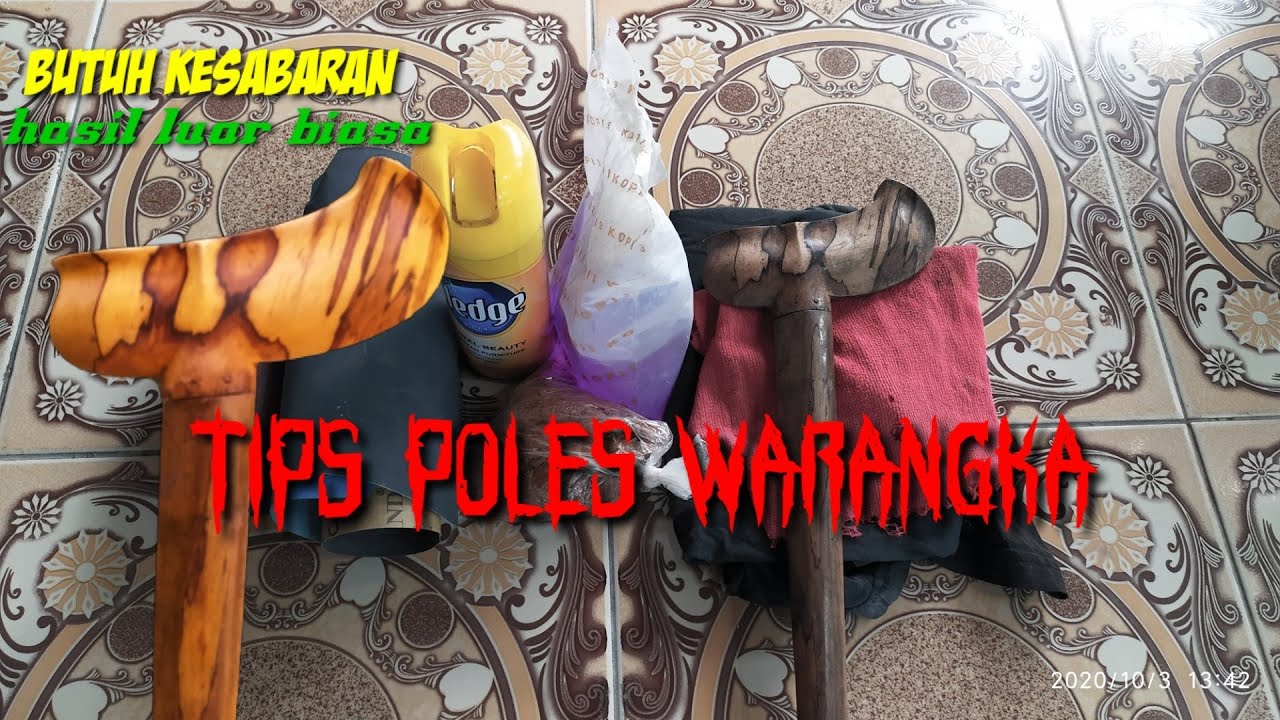 Rahasia warangka keris jadi bagus dan indah
