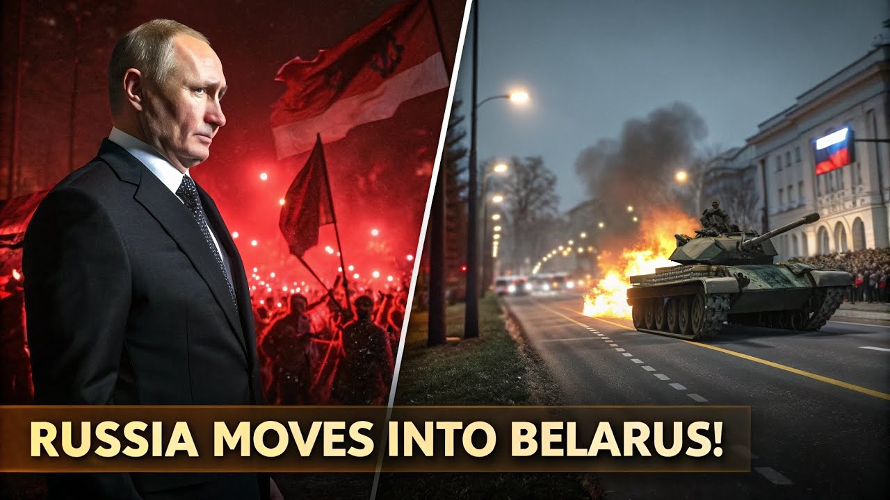 ⚡ Russia Invades Belarus! Putin Deploys Troops as Lukashenko&rsquo;s Regime Collapses!