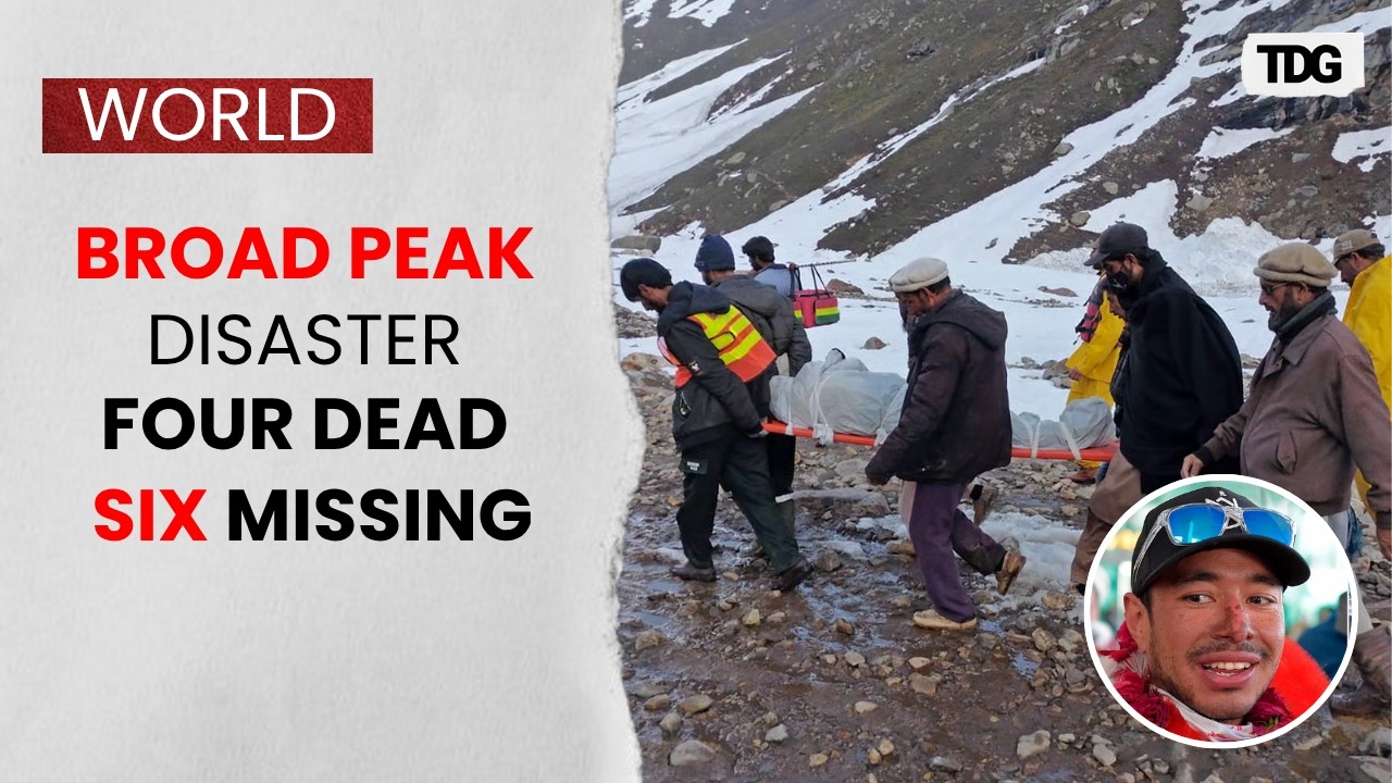 Pakistan Broad Peak Avalanche: 4 Dead, 6 Missing In Nirmal Purja Expedition