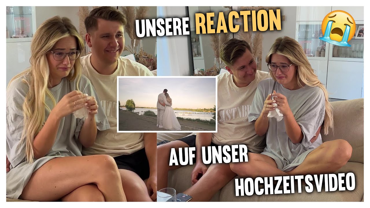 MONE REAGIERT auf unser HOCHZEITSVIDEO!👰🏼‍♀️ (sehr emotional) | kobexmone