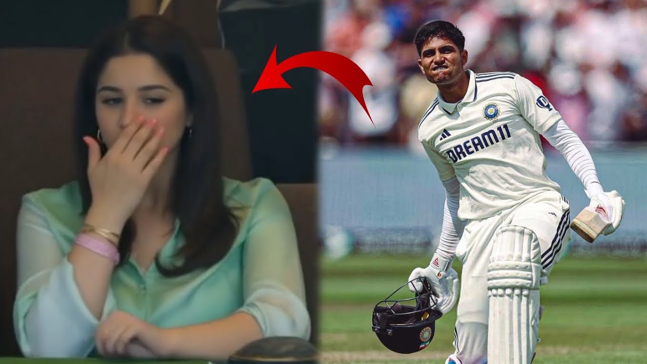 Sara Tendulkar's reaction when Shubman Gill did this after Scoring Double Century in Ind vs Eng Test