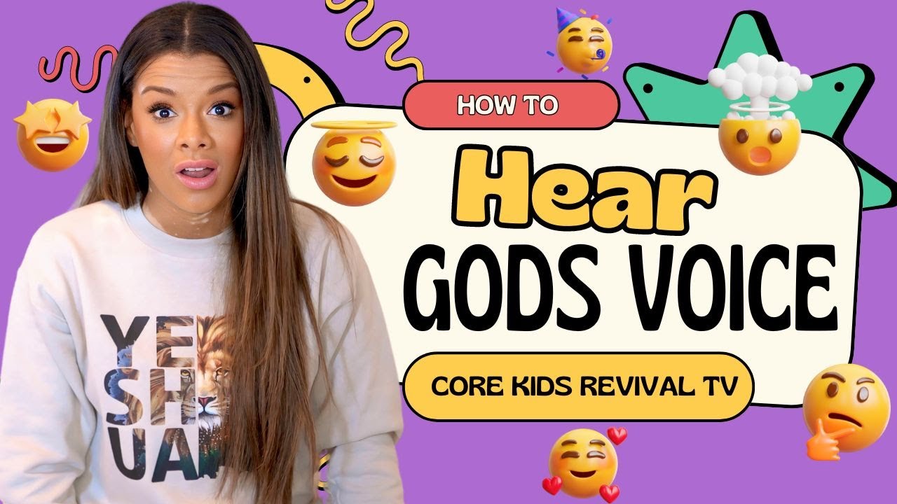 TEACHING KIDS HOW TO HEAR GOD!!