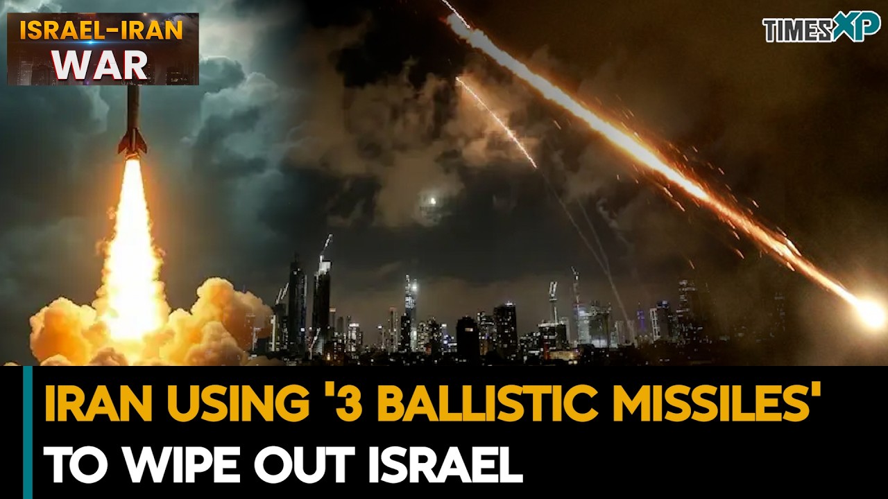 Iran Using '3 Ballistic Missiles' To Wipe Out Israel| Iran-Israel-U.S. War