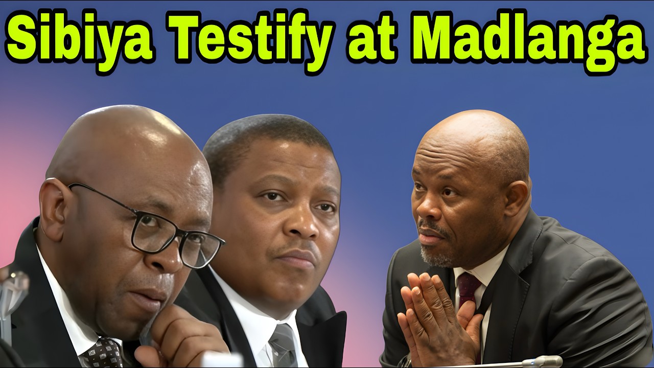 Shadrack Sibiya testifies at Madlanga Commission of Inquiry. Day 3
