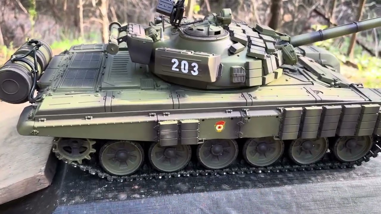 RC-Tank-Heng Long T-72 Simplified Review