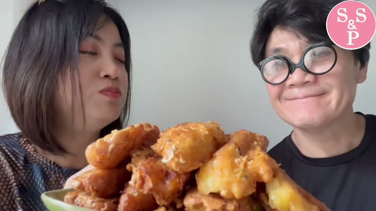 ဖက်စပ် ငပျောကြော်မွမွလေး How to fry crispy Banana ❤️