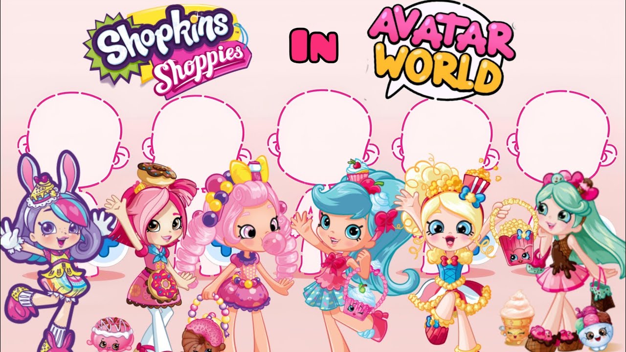 How To Make Shopkins Shoppies 💝🍓 in Avatar World!!! #avatarworld #shopkins #video