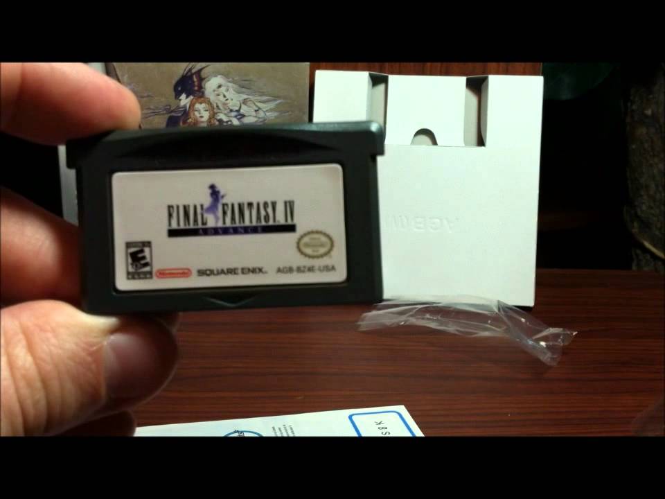 Final Fantasy IV Advance (Nintendo GBA) | Unboxing 42 | HD
