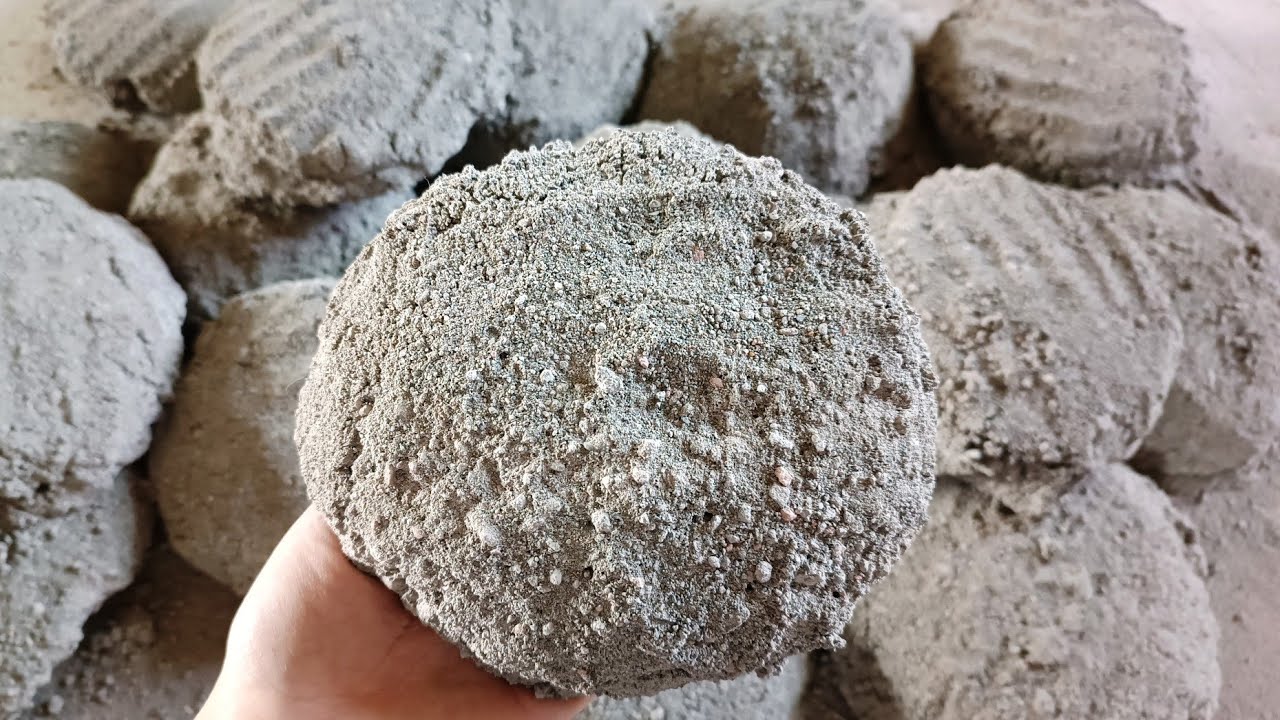 👉 New Gritty Cement Moon Slabs Super Crunchy Dusty😷 Soft Silky Dry Floor Crumbling😴 #asmr 