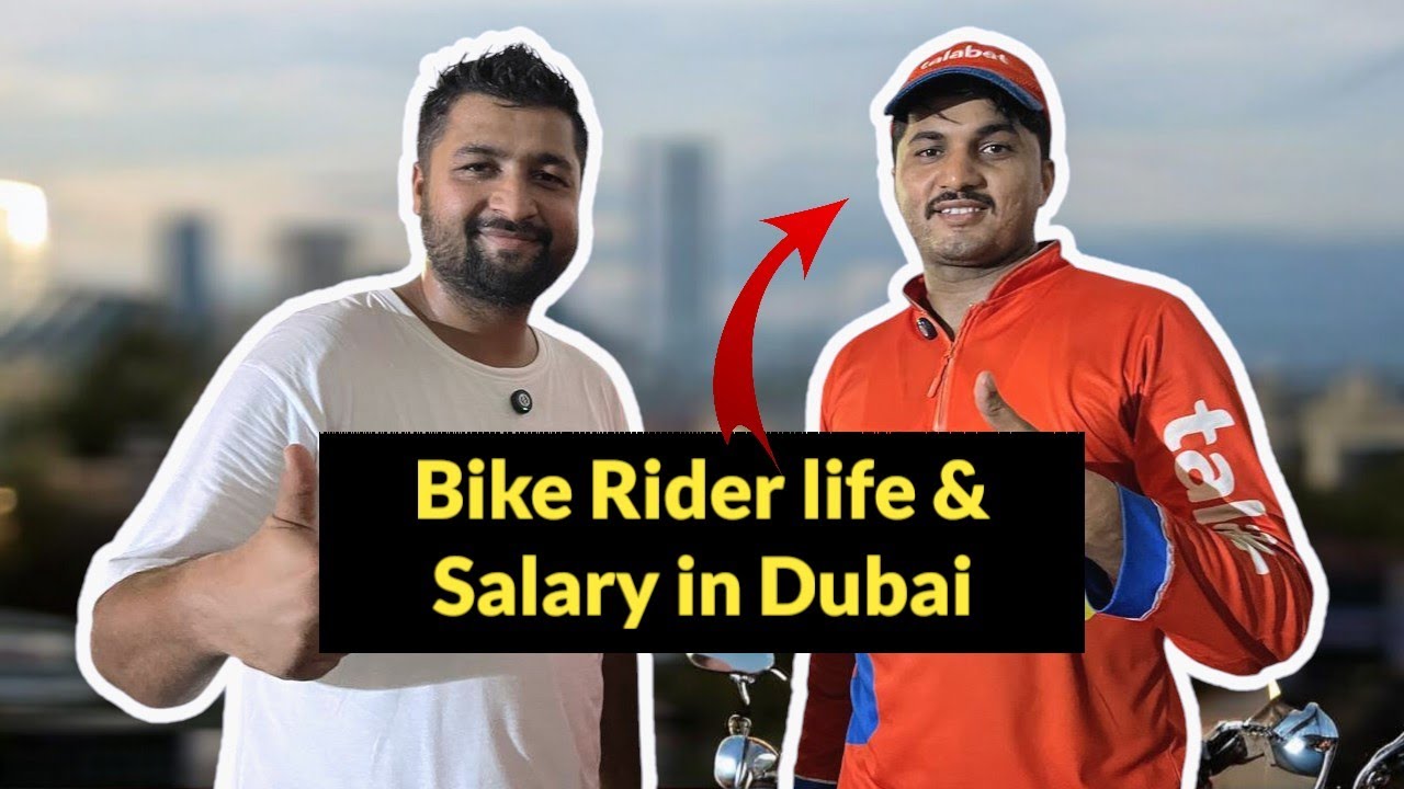 दुबई में Bike Rider की सैलरी कितनी होती है ? Delivery Boy job & Salary in Dubai @AbdulAzizuae