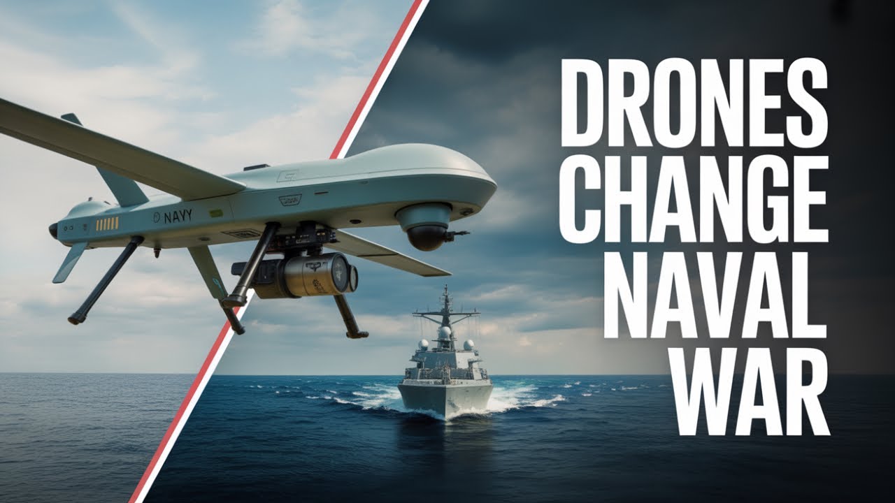 Royal Navy Revolutionizes Naval Warfare with CUTTINGEDGE Drone Technology?
