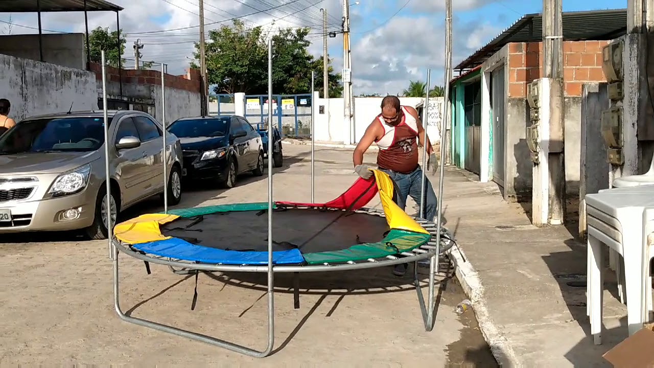 COMO MONTAR CAMA ELÁSTICA DE 2,44M