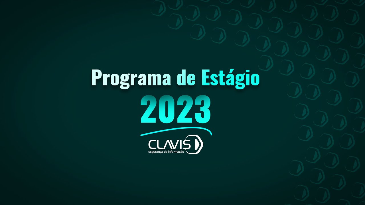Webinar Clavis - Programa de Estágio 2023