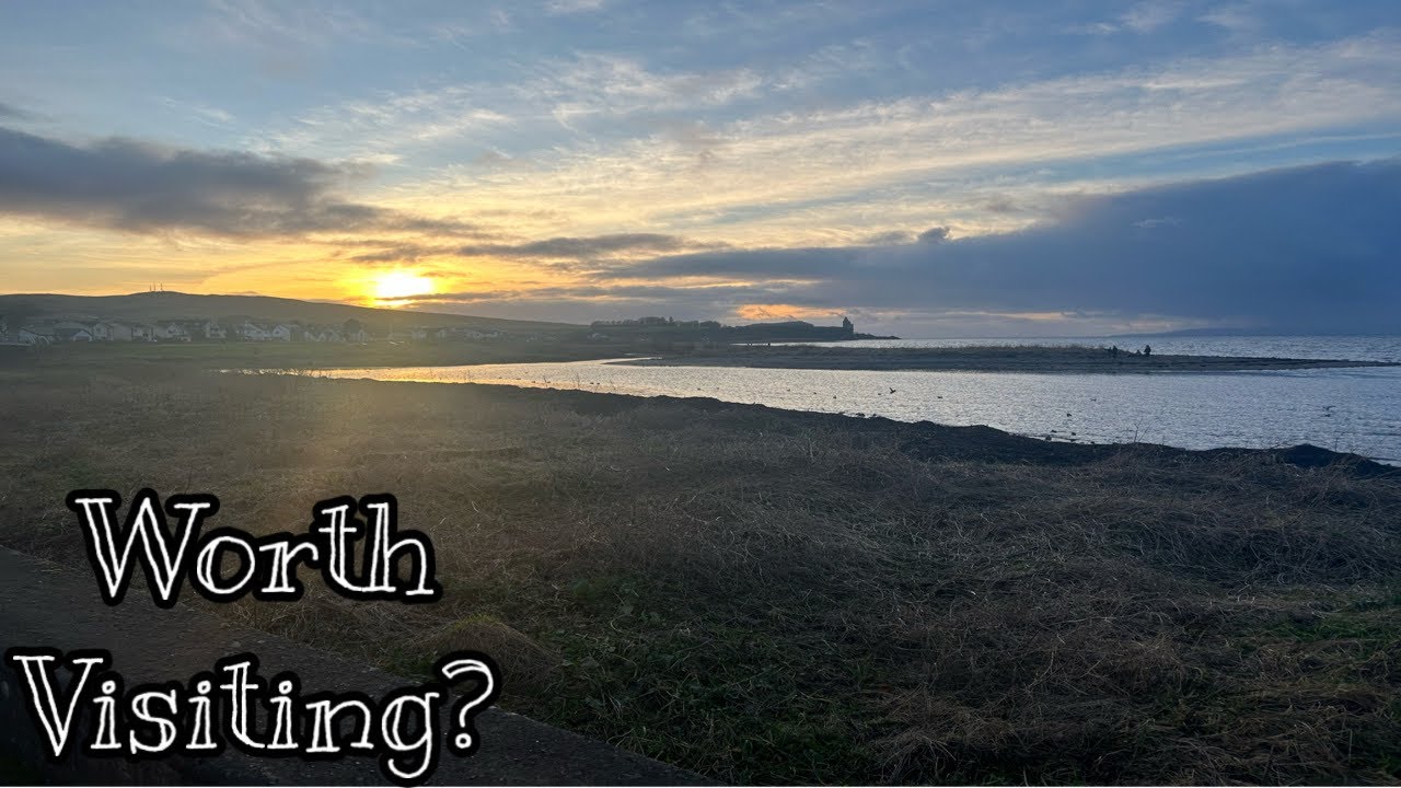 Exploring Ayr, Scotland | Beach, Coast & Sunset Views
